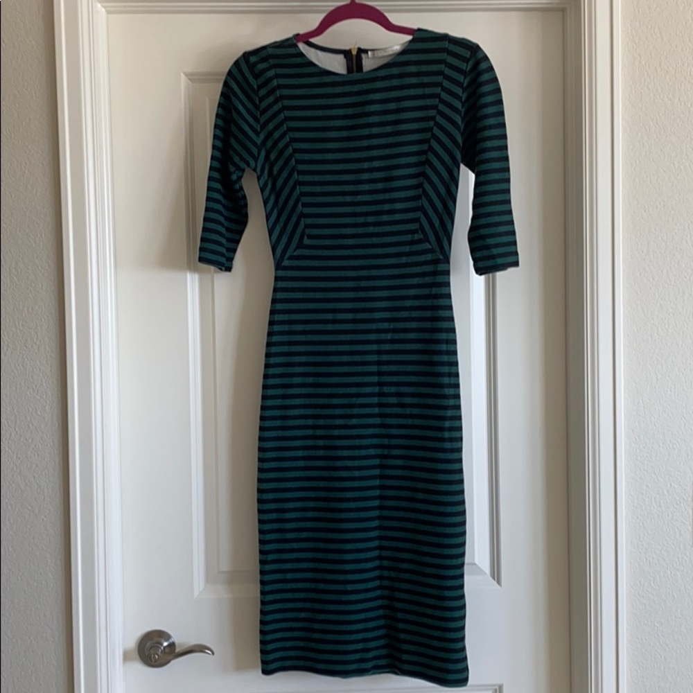 Black and green size medium ZARA dress
